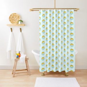 bean shower curtain